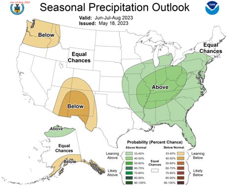 NOAA releases summer weather predictions for all 50 states
